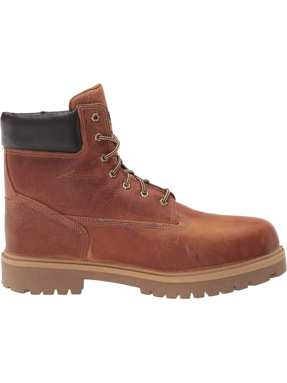 Ботинки Timberland PRO Direct Attach мужские водонепроницаемые кожаные коричневые — изображение 6 из 7, серый