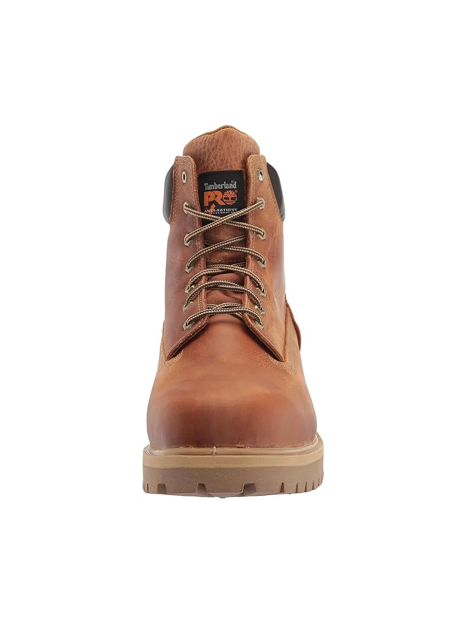 Ботинки Timberland PRO Direct Attach мужские водонепроницаемые кожаные коричневые — изображение 7 из 7, серый