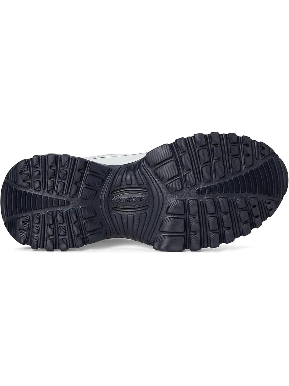 Кроссовки SKECHERS Afterburn E'Lite Grill Corporal Hands Free Slip-In — изображение 3 из 7, белый/темно-синий