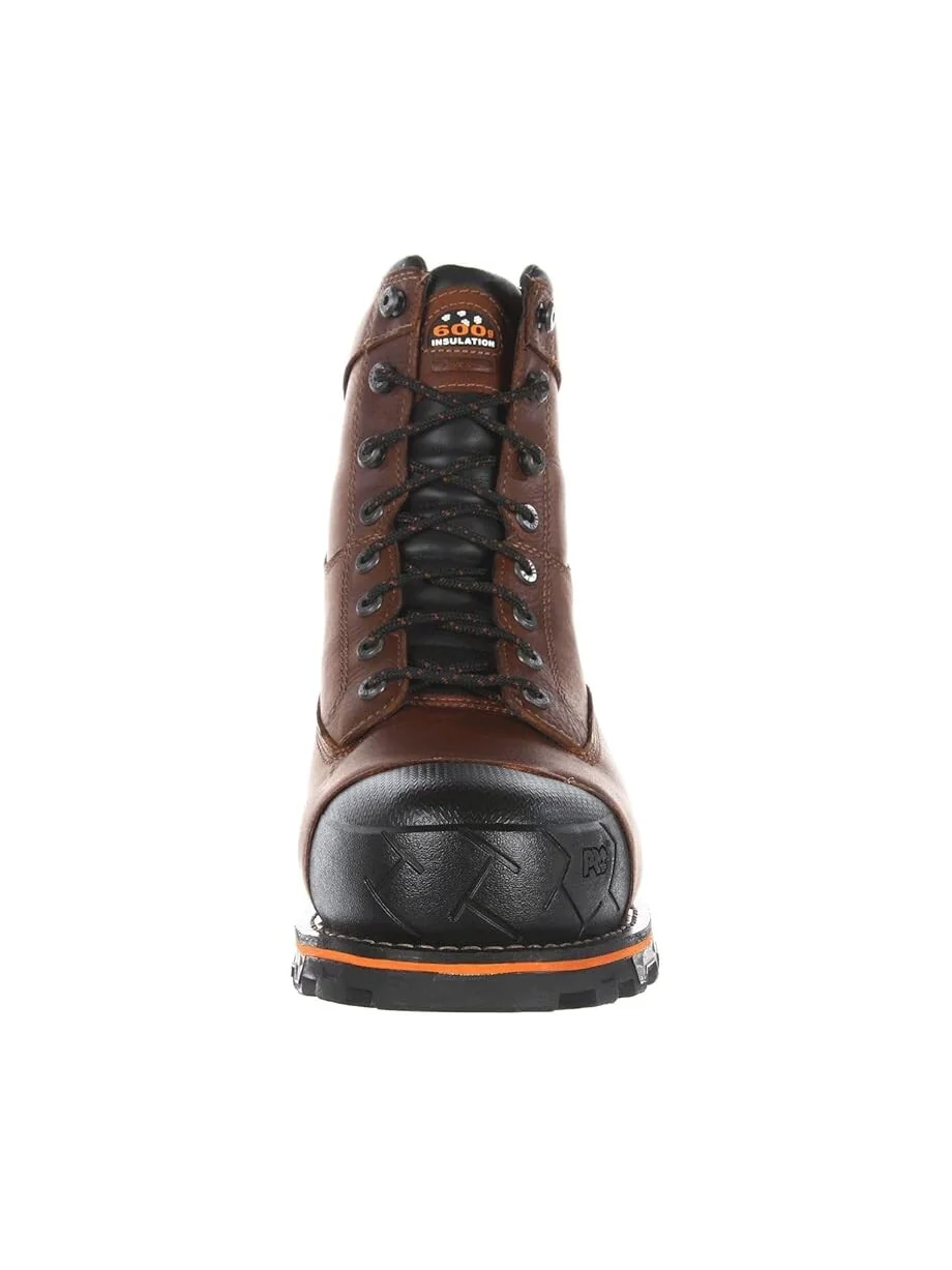 Ботинки мужские Timberland PRO Boondock, водонепроницаемые — изображение 7 из 7, коричневый