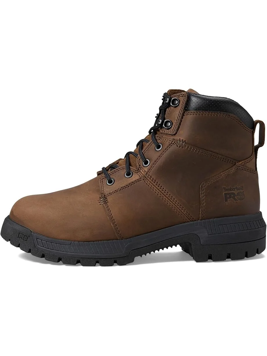 Ботинки мужские Timberland PRO Montauk из натуральной кожи — изображение 4 из 6, коричневый