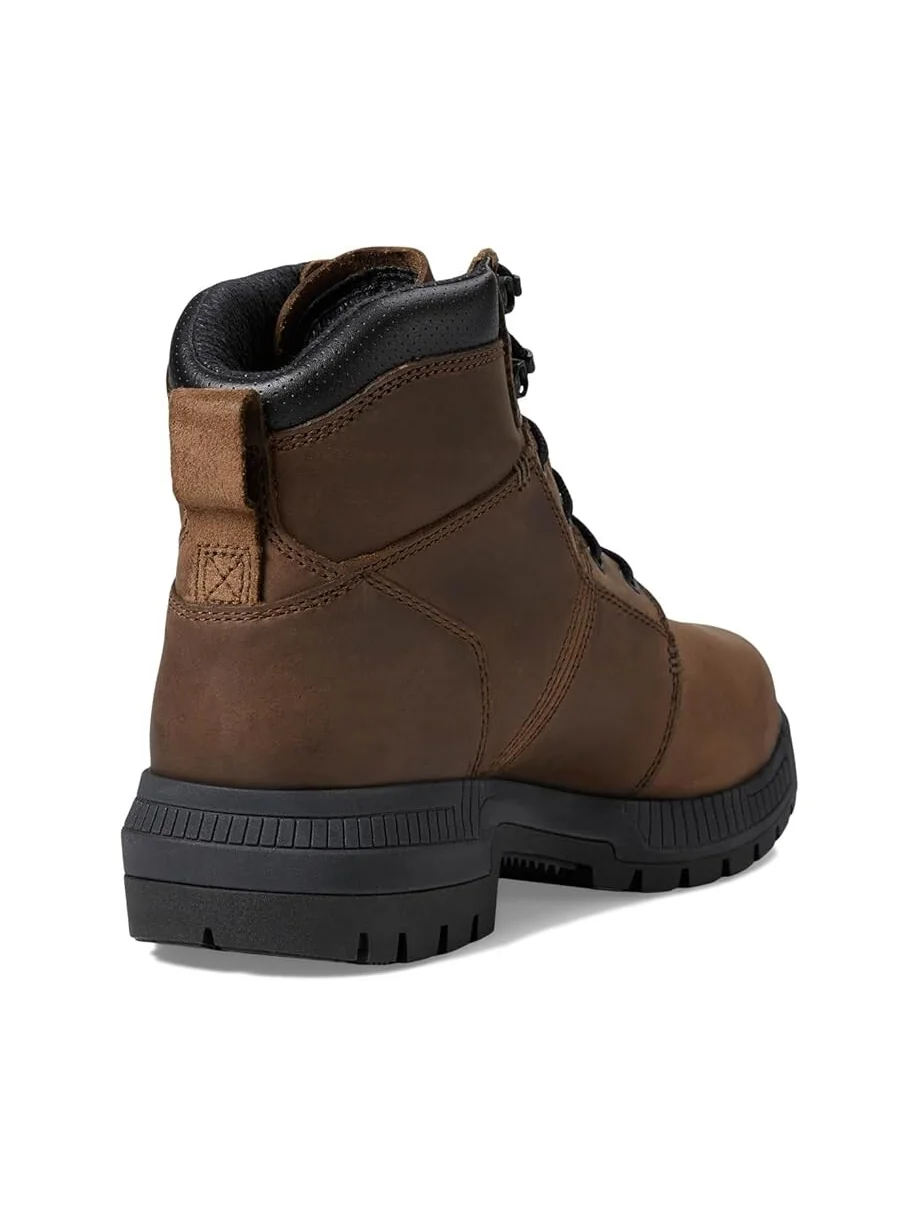 Ботинки мужские Timberland PRO Montauk из натуральной кожи — изображение 5 из 6, коричневый