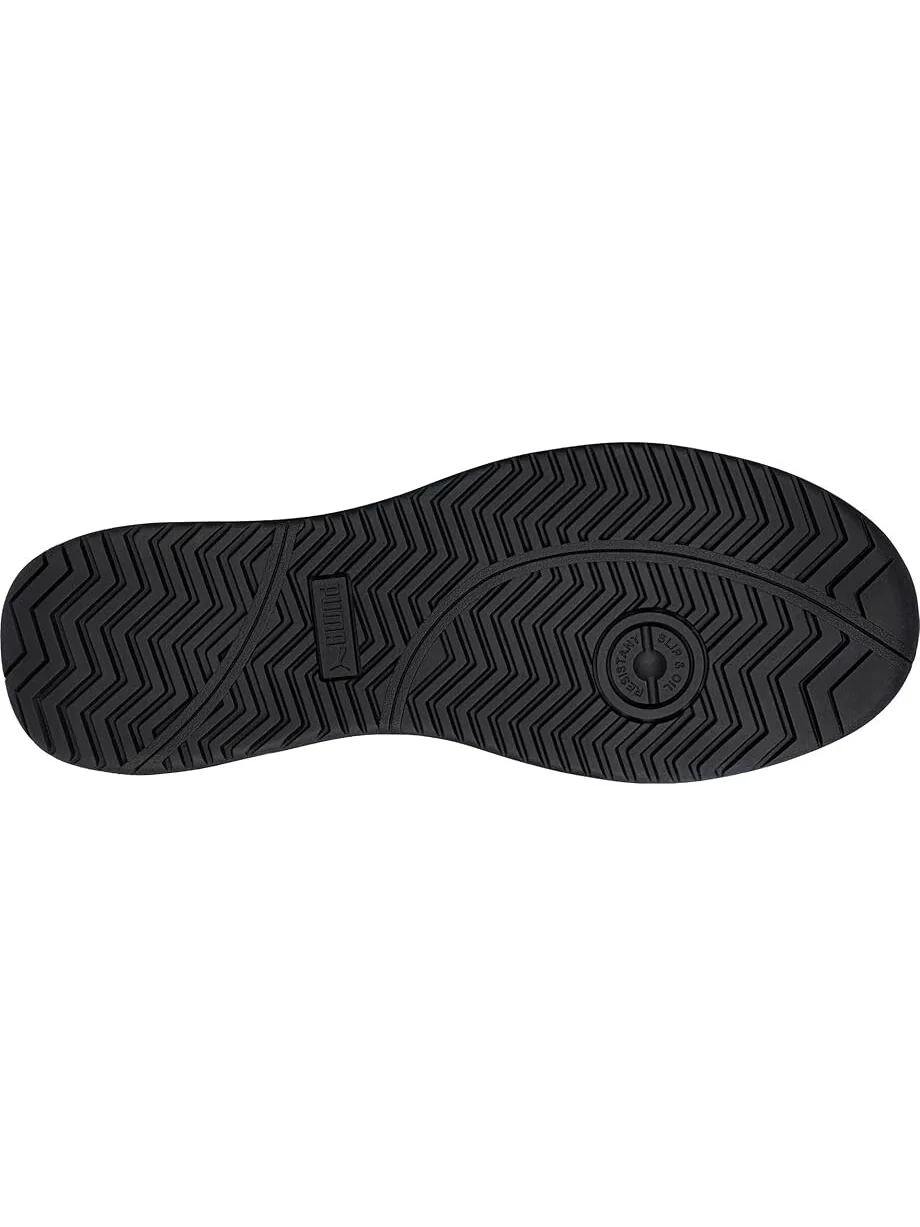 Ботинки PUMA Safety Iconic Suede Low EH — изображение 3 из 7, черный/черный/черный