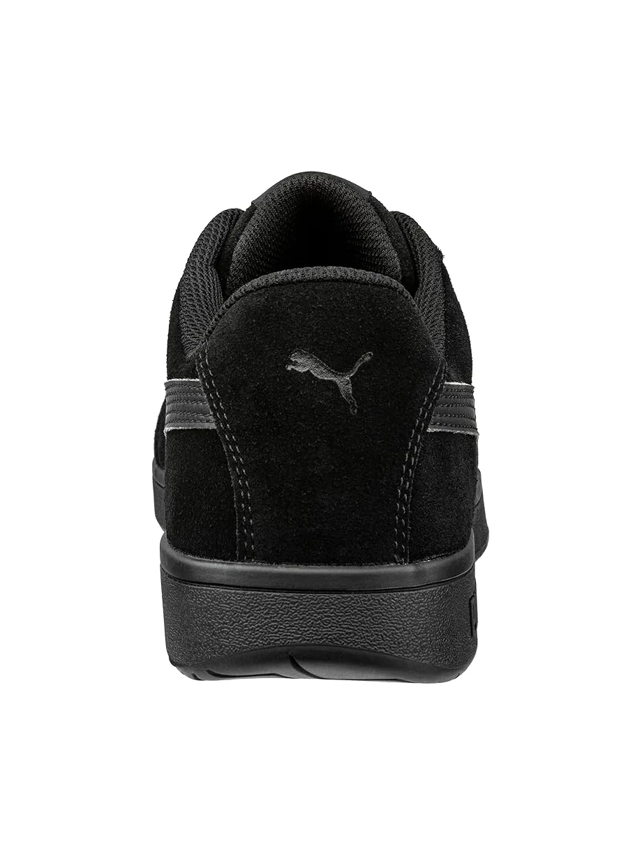 Ботинки PUMA Safety Iconic Suede Low EH — изображение 5 из 7, черный/черный/черный
