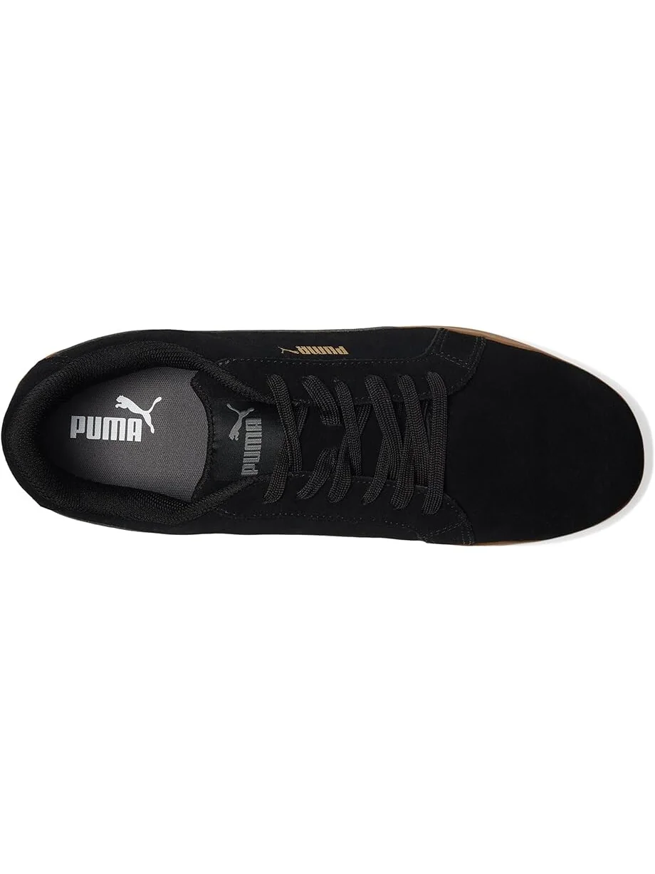 Ботинки PUMA Safety Iconic Suede Low EH — изображение 2 из 7, черный/черный
