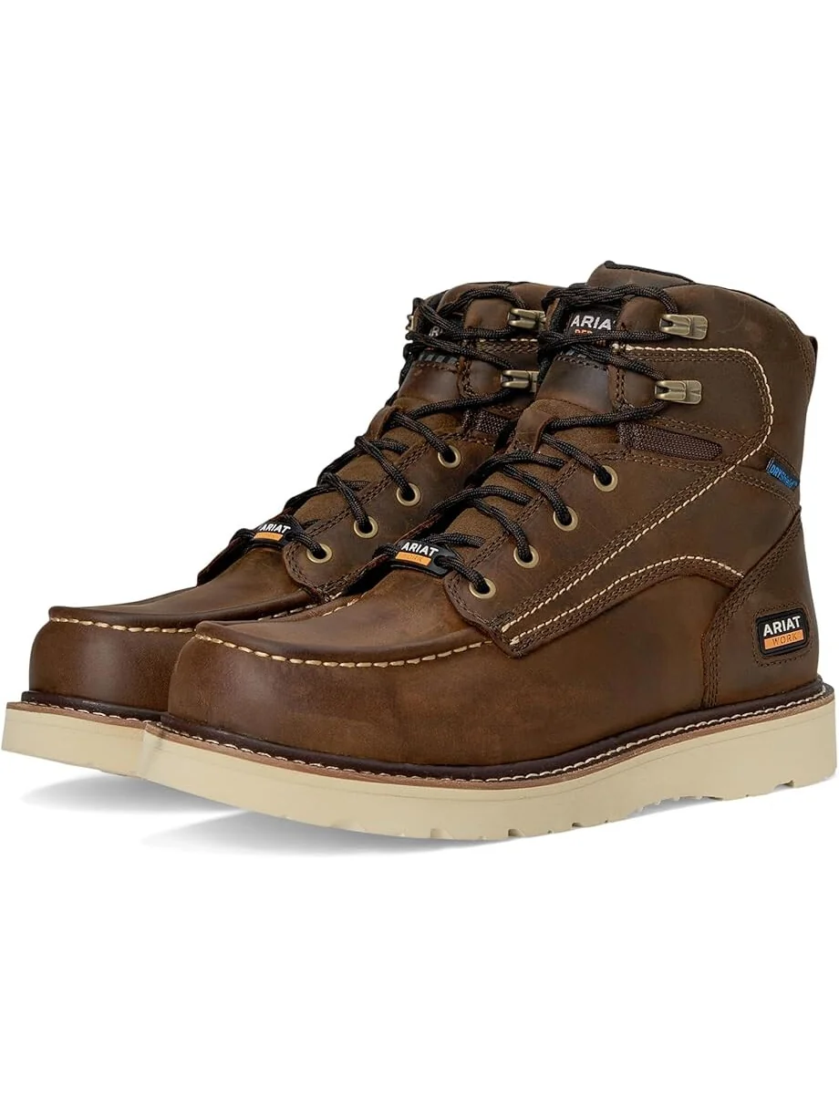 Ботинки Ariat Rebar Wedge Moc Toe 6" Waterproof Work Boots