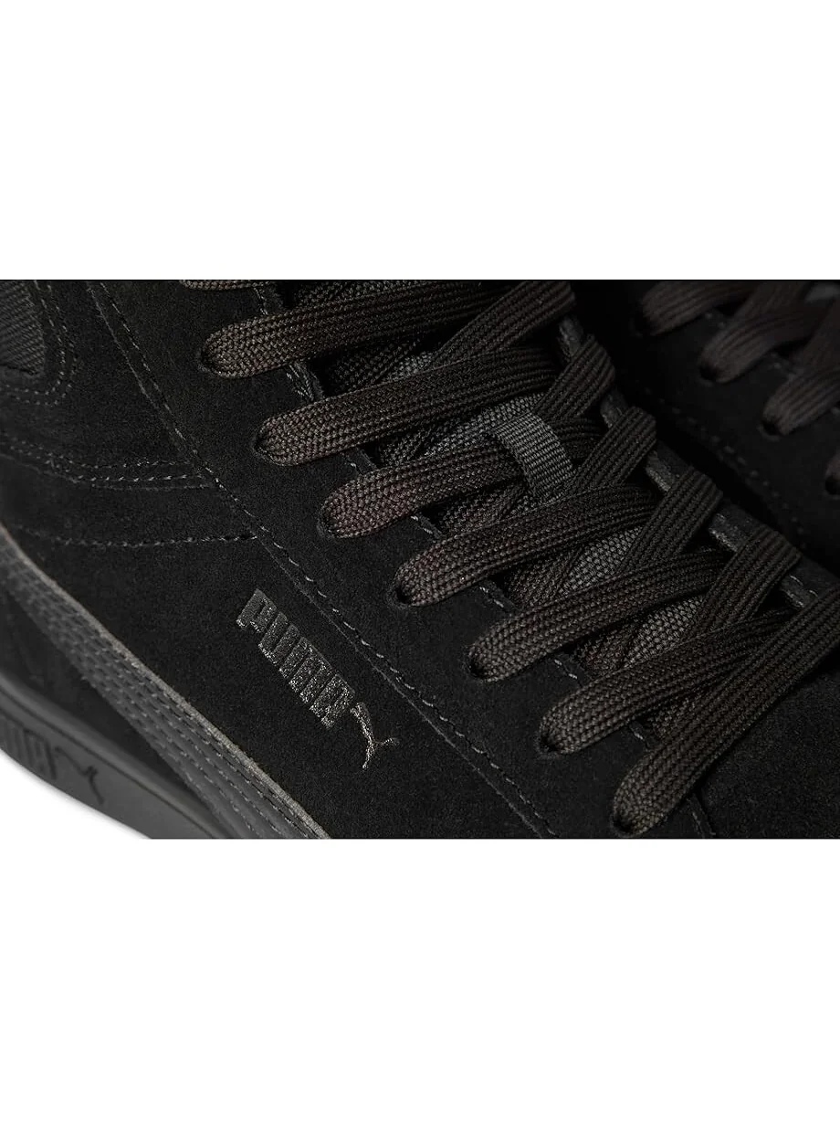 Ботинки PUMA Safety Iconic Suede Mid EH — изображение 6 из 7, черный/черный/черный
