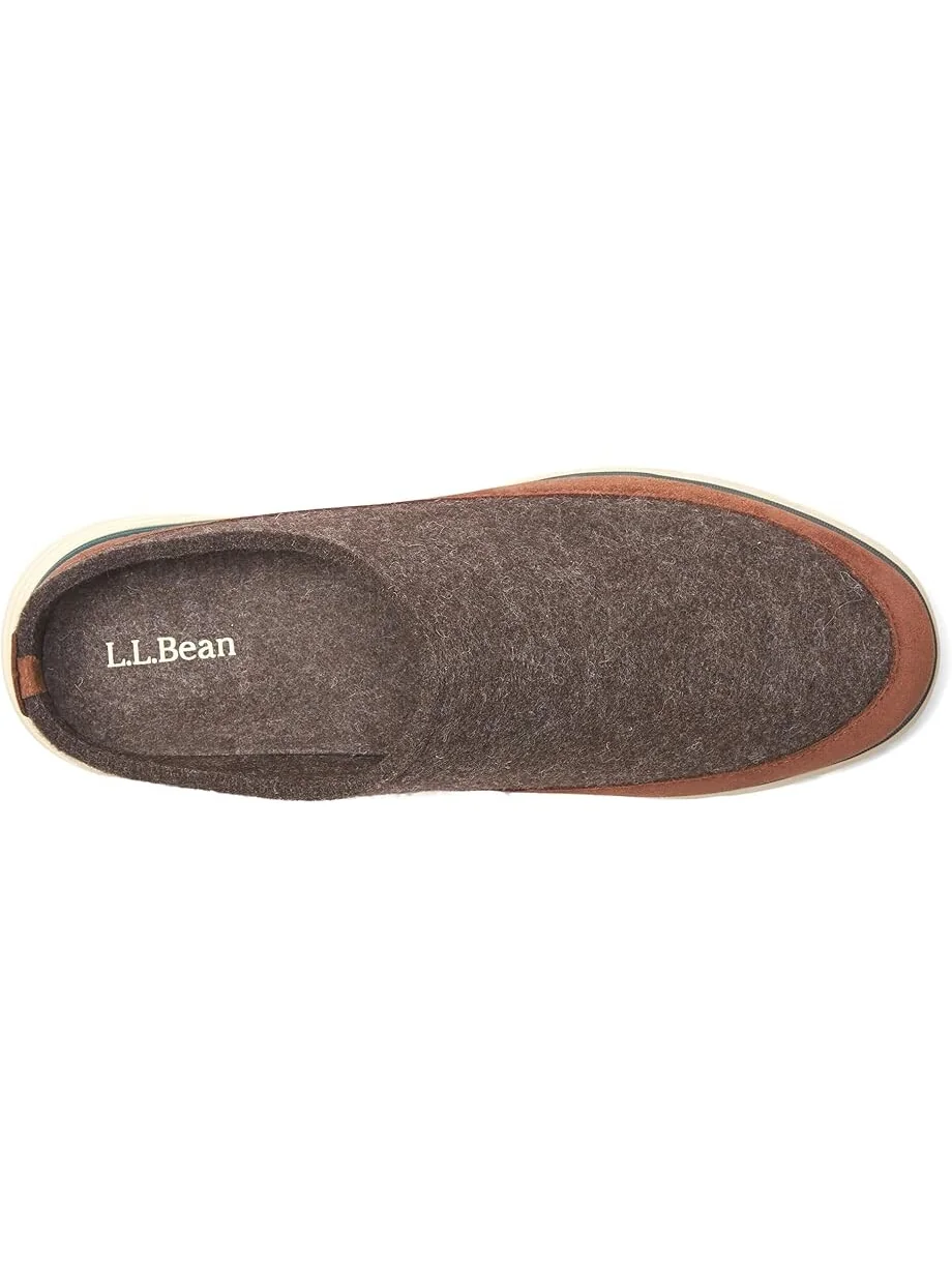 Шлепанцы L.L.Bean Downeast Clog Wool — изображение 2 из 7, какао