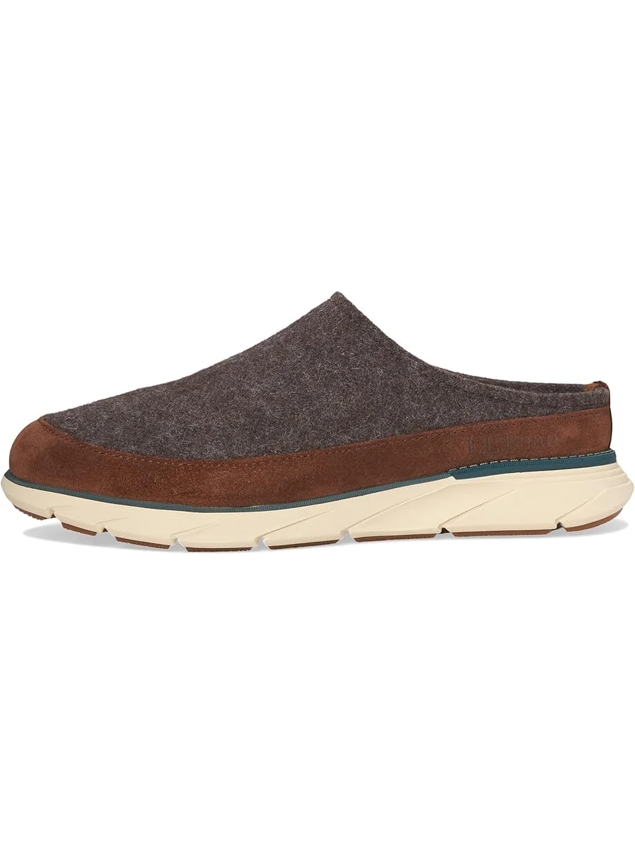 Шлепанцы L.L.Bean Downeast Clog Wool — изображение 4 из 7, какао