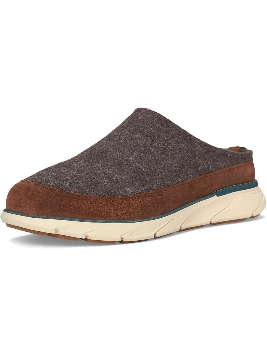 Шлепанцы L.L.Bean Downeast Clog Wool — изображение 7 из 7, какао