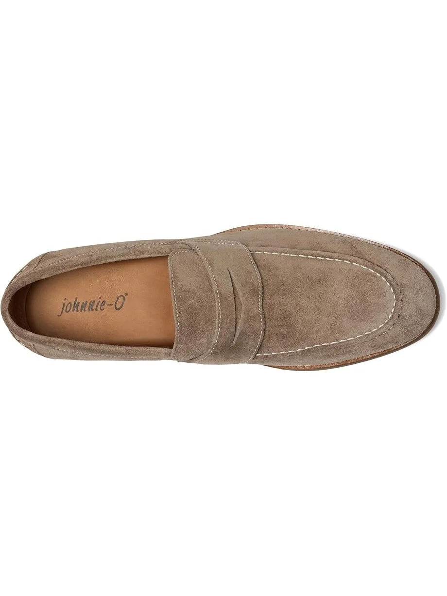 Лоферы johnnie-O J-Flex Penny Suede — изображение 2 из 7, серый