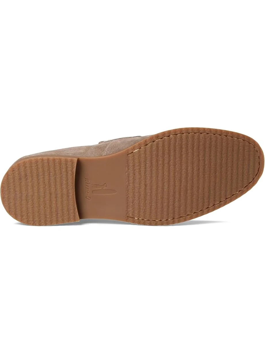 Лоферы johnnie-O J-Flex Penny Suede — изображение 3 из 7, серый