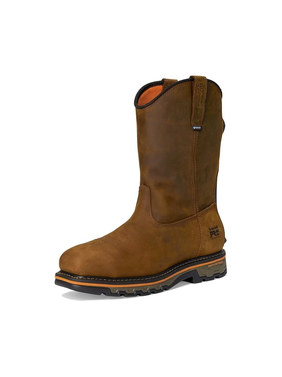 Сапоги Timberland PRO True Grit BOA кожаные водонепроницаемые с системой BOA Fit — изображение 7 из 7, коричневый