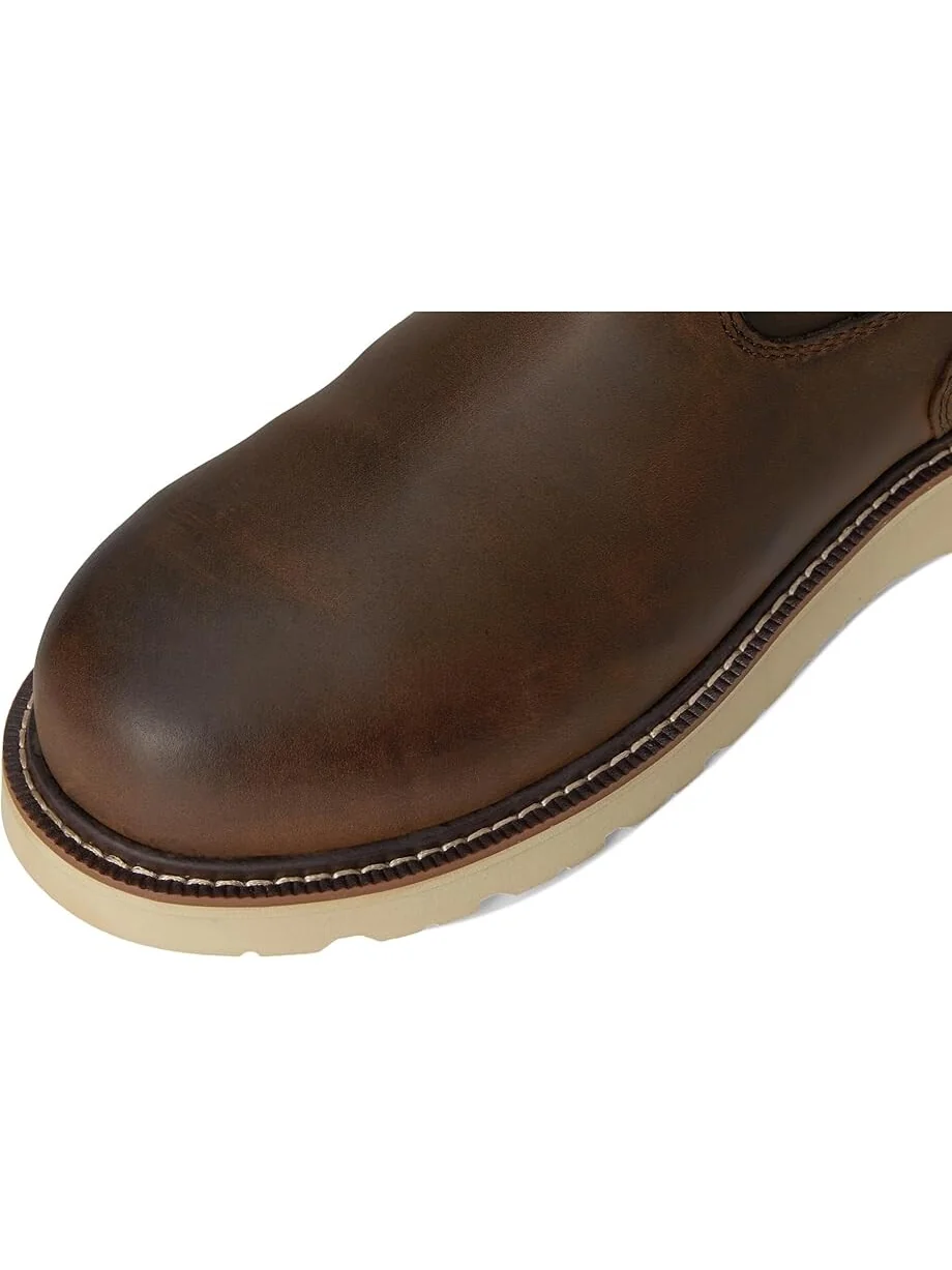 Ботинки Ariat Rebar Wedge Pull-On Waterproof Composite Toe Work Boots — изображение 2 из 7, коричневый