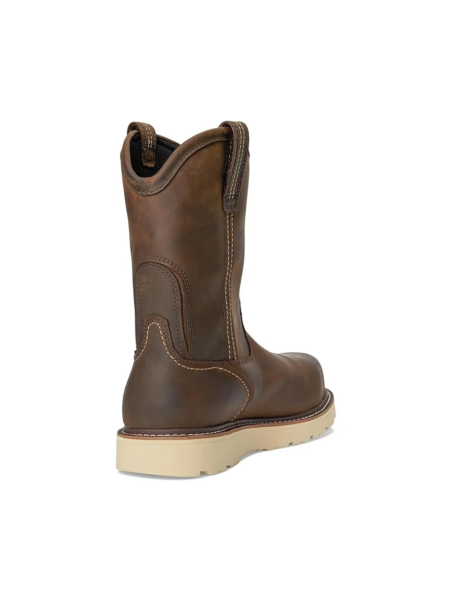 Ботинки Ariat Rebar Wedge Pull-On Waterproof Composite Toe Work Boots — изображение 5 из 7, коричневый