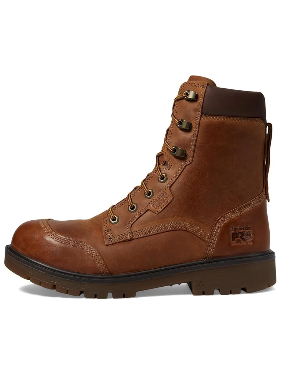 Ботинки мужские Timberland PRO Whitman водонепроницаемые высокие — изображение 4 из 6, коричневый