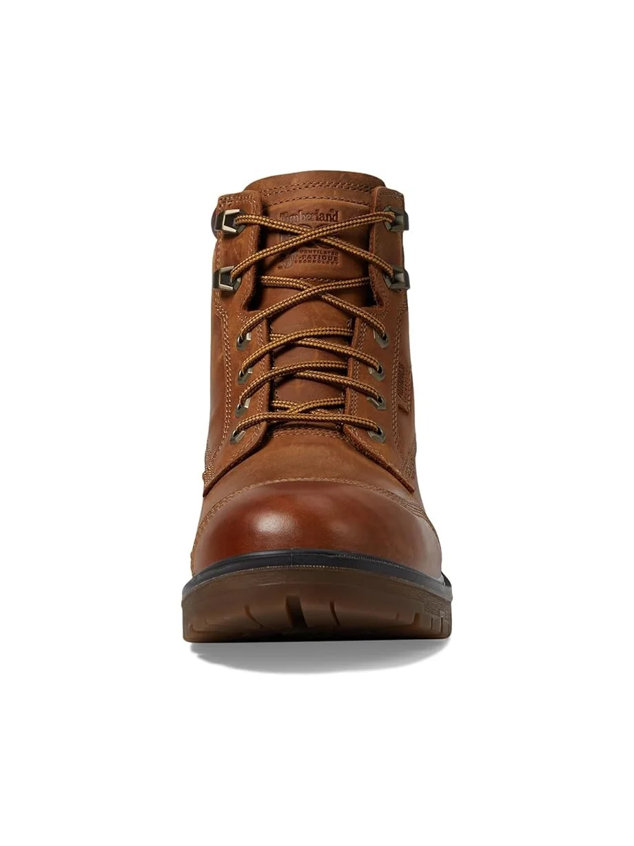 Ботинки мужские Timberland PRO Whitman, водонепроницаемые — изображение 2 из 6, коричневый