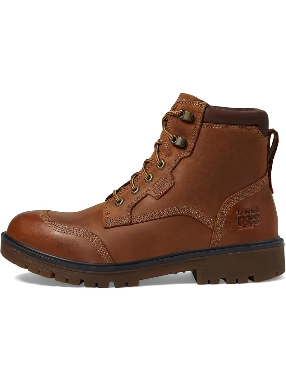 Ботинки мужские Timberland PRO Whitman, водонепроницаемые — изображение 4 из 6, коричневый
