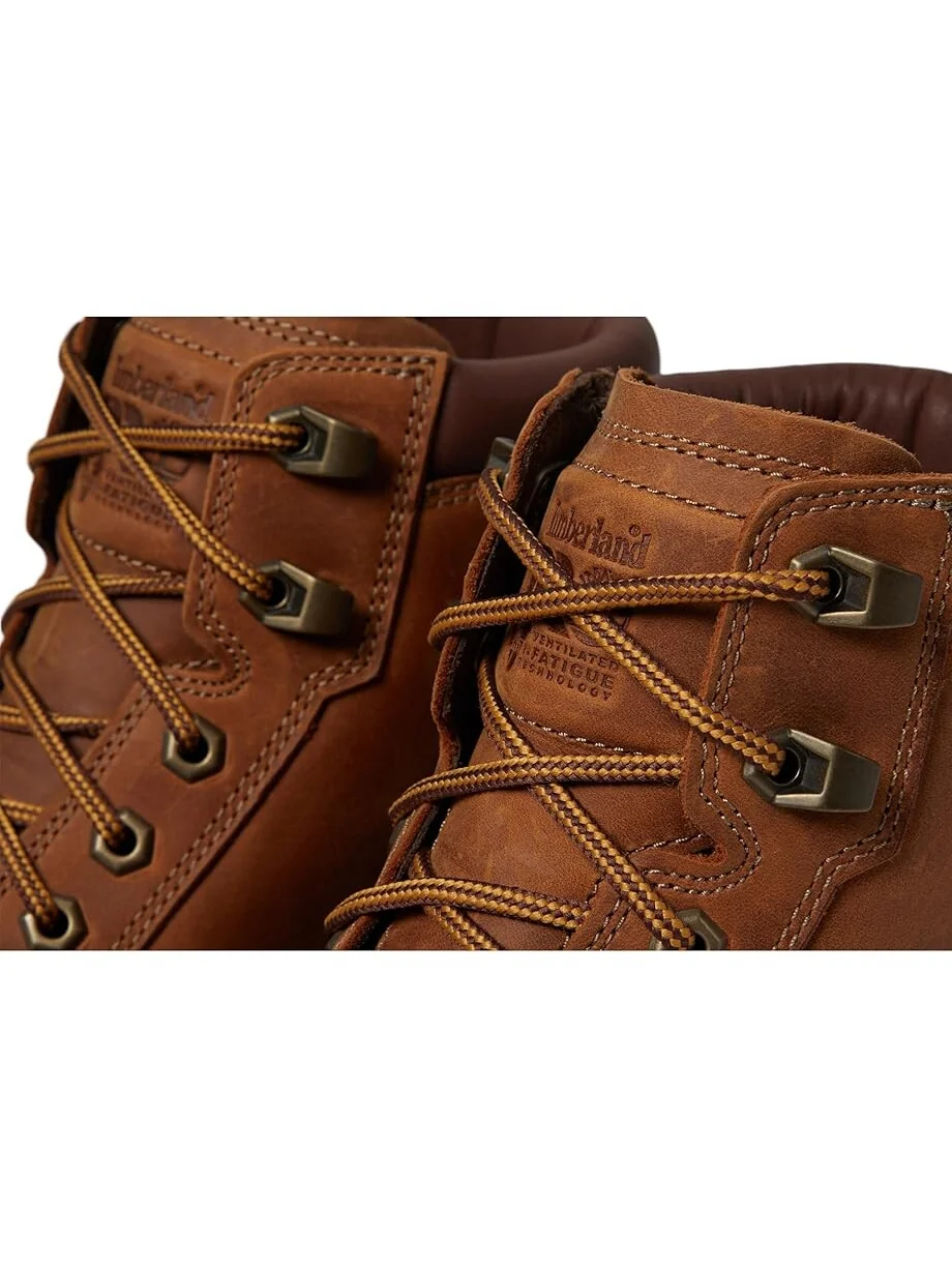 Ботинки мужские Timberland PRO Whitman, водонепроницаемые — изображение 6 из 6, коричневый