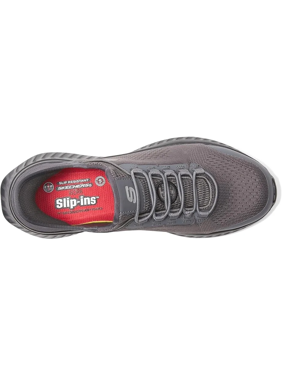 Ботинки SKECHERS Work Tilido ESD Comp Toe — изображение 2 из 7, угольный