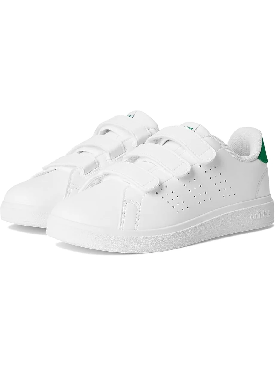 Кроссовки adidas Kids Advantage 2.0 Shoes — изображение 1 из 7, белый/белый/зеленый
