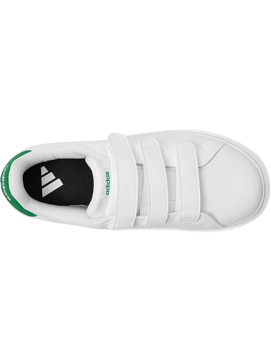 Кроссовки adidas Kids Advantage 2.0 Shoes — изображение 2 из 7, белый/белый/зеленый