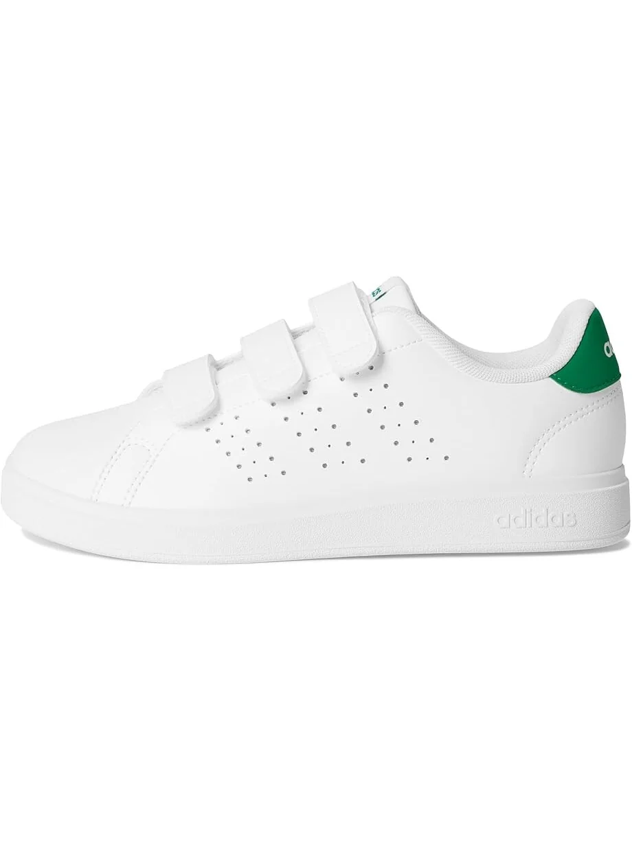 Кроссовки adidas Kids Advantage 2.0 Shoes — изображение 4 из 7, белый/белый/зеленый