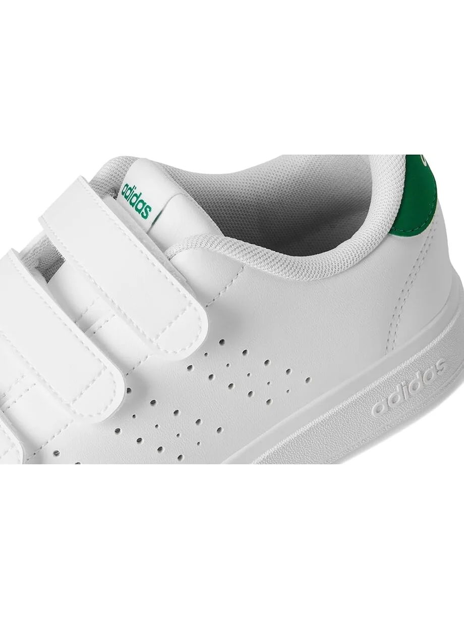 Кроссовки adidas Kids Advantage 2.0 Shoes — изображение 6 из 7, белый/белый/зеленый
