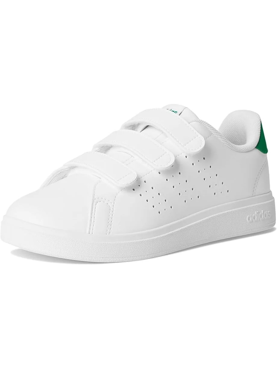 Кроссовки adidas Kids Advantage 2.0 Shoes — изображение 7 из 7, белый/белый/зеленый