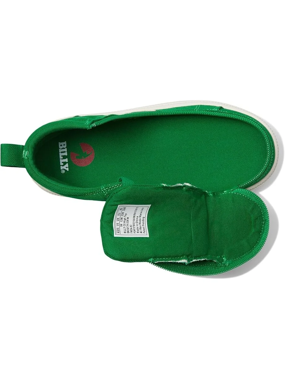 Кроссовки BILLY Footwear Kids BILLY CS High Top — изображение 2 из 6, зеленый/белый