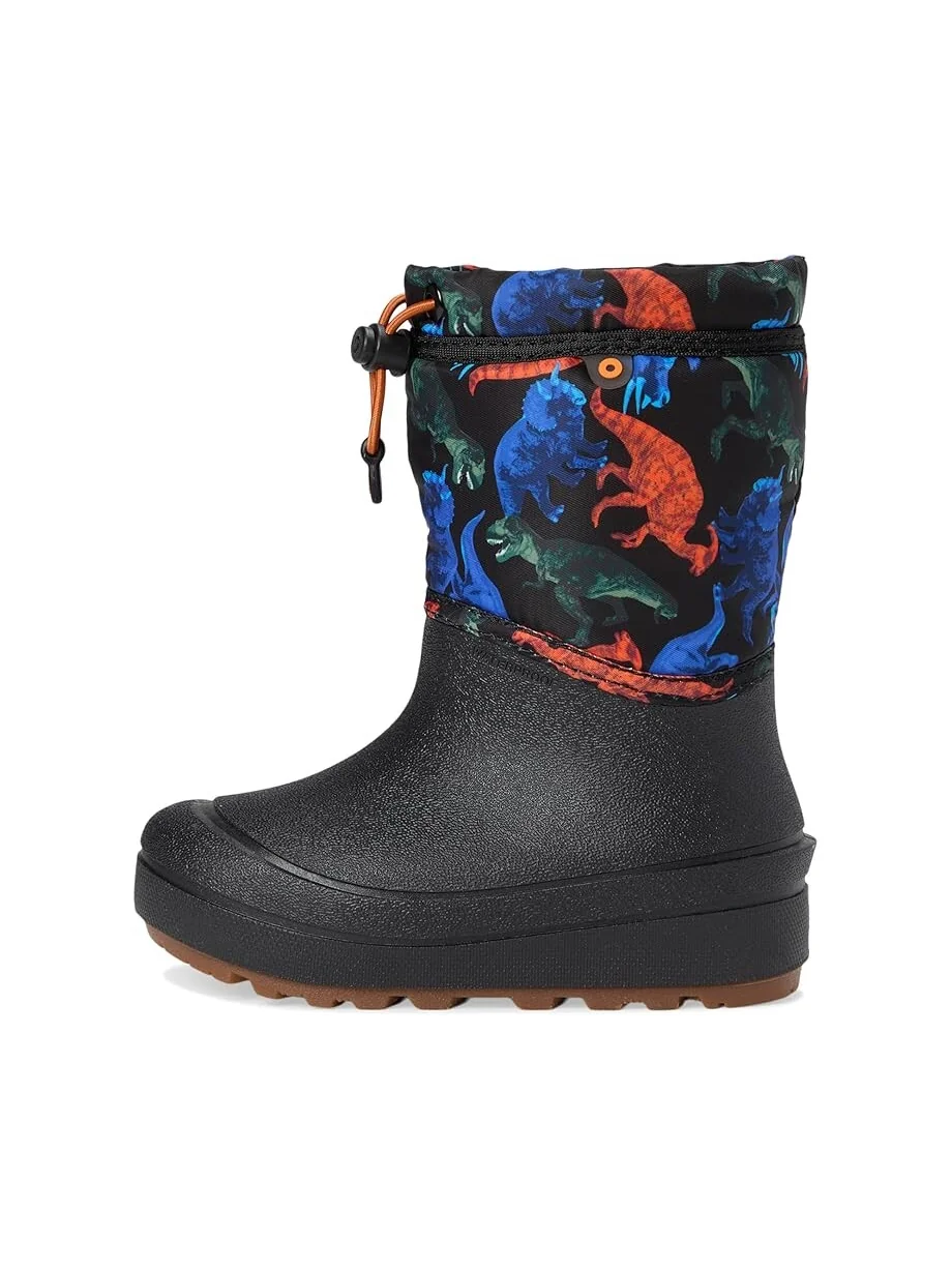 Ботинки Bogs Kids Snow Shell Boots - Real Dino — изображение 4 из 7, черный мульти
