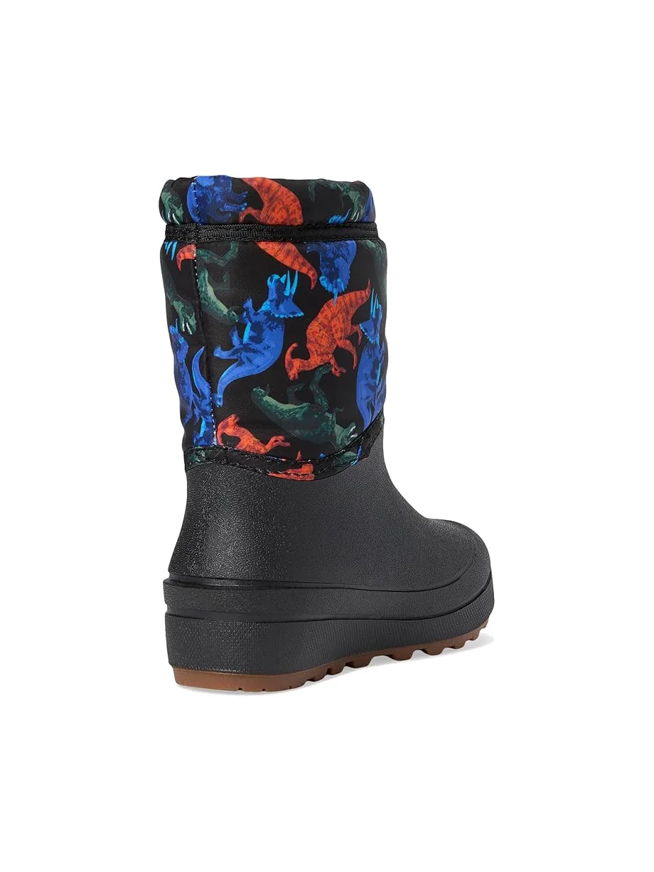 Ботинки Bogs Kids Snow Shell Boots - Real Dino — изображение 5 из 7, черный мульти