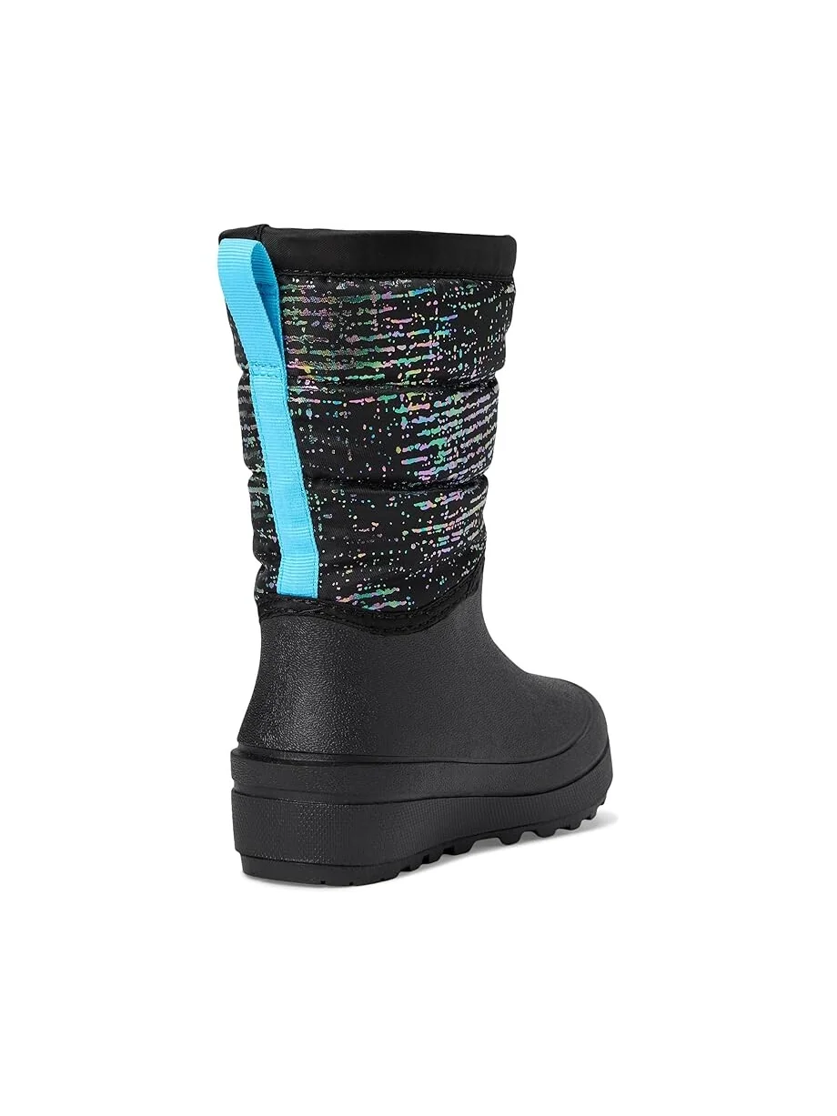 Ботинки Bogs Kids Snow Shell Zip - Metallic Stripes — изображение 5 из 7, черный мульти