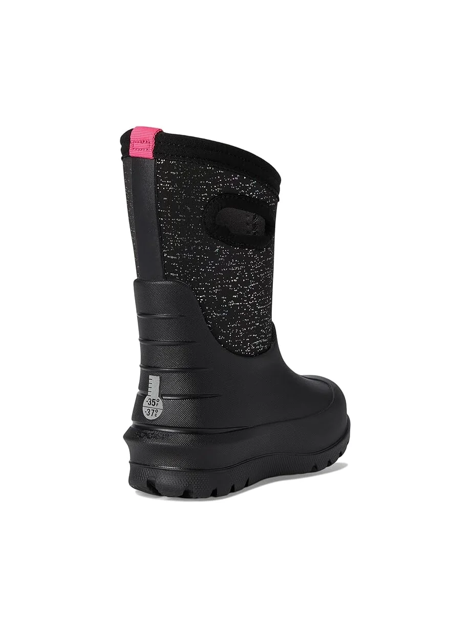 Ботинки Bogs Kids Neo - Classic Metallic Fleck — изображение 5 из 7, черный мульти
