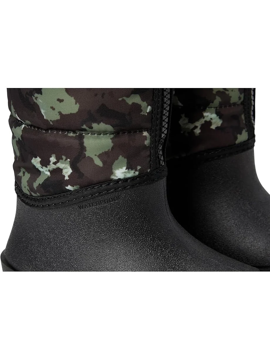 Ботинки Bogs Kids Snow Shell Zip - Camo Texture — изображение 6 из 7, черный мульти