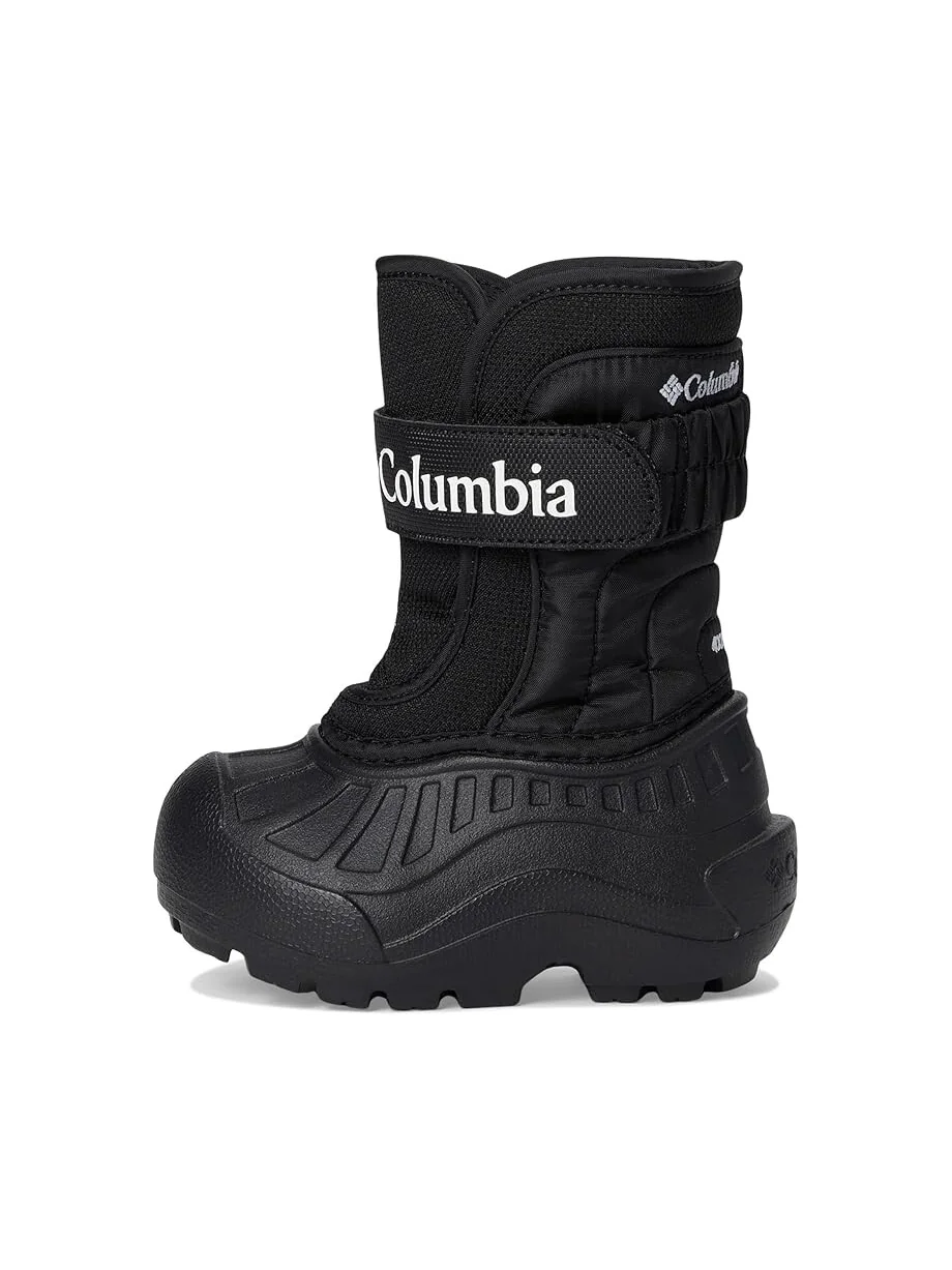 Ботинки Columbia Kids Powderbug Snowlite Strap — изображение 4 из 7, черный/белый
