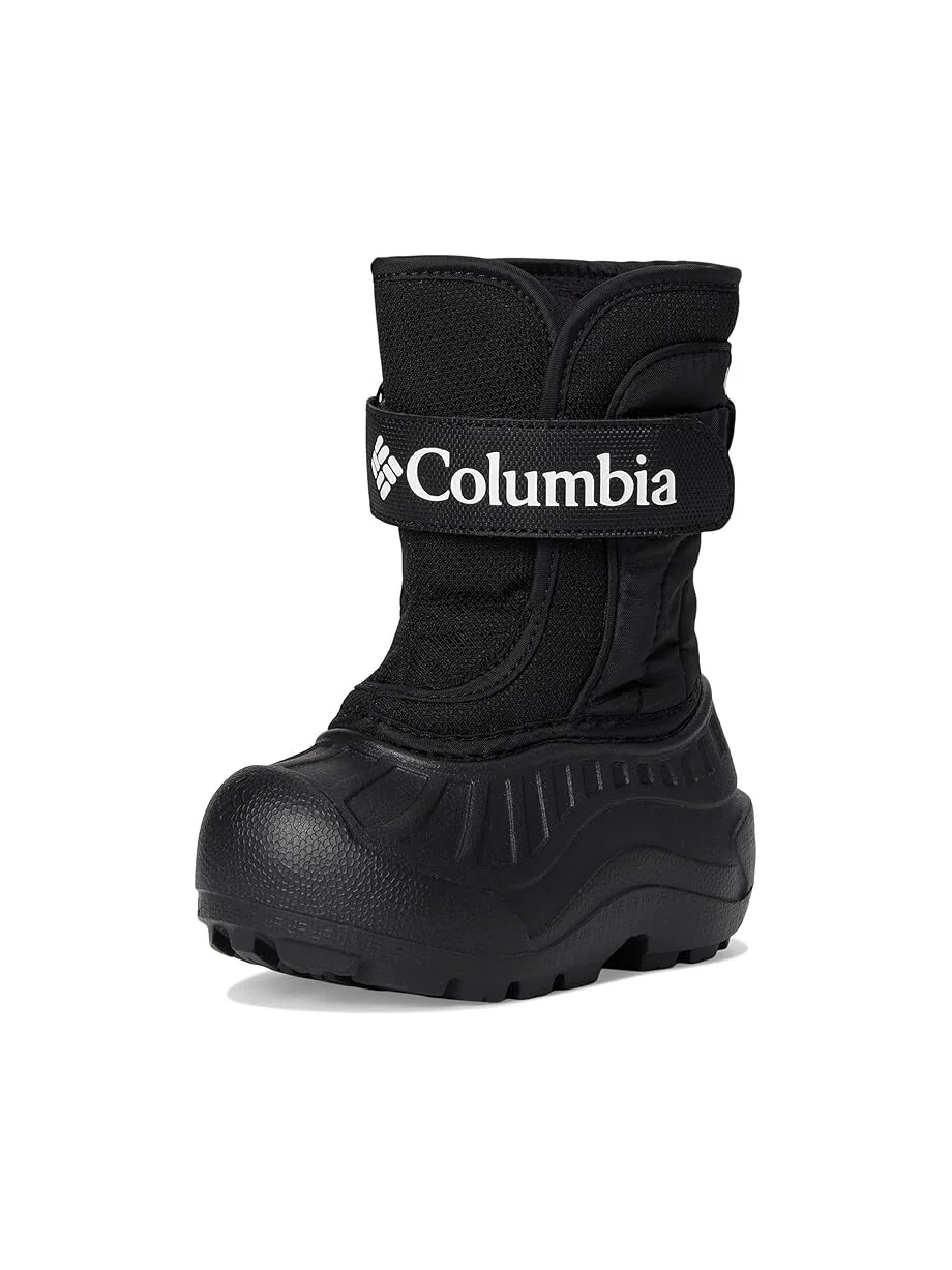Ботинки Columbia Kids Powderbug Snowlite Strap — изображение 7 из 7, черный/белый