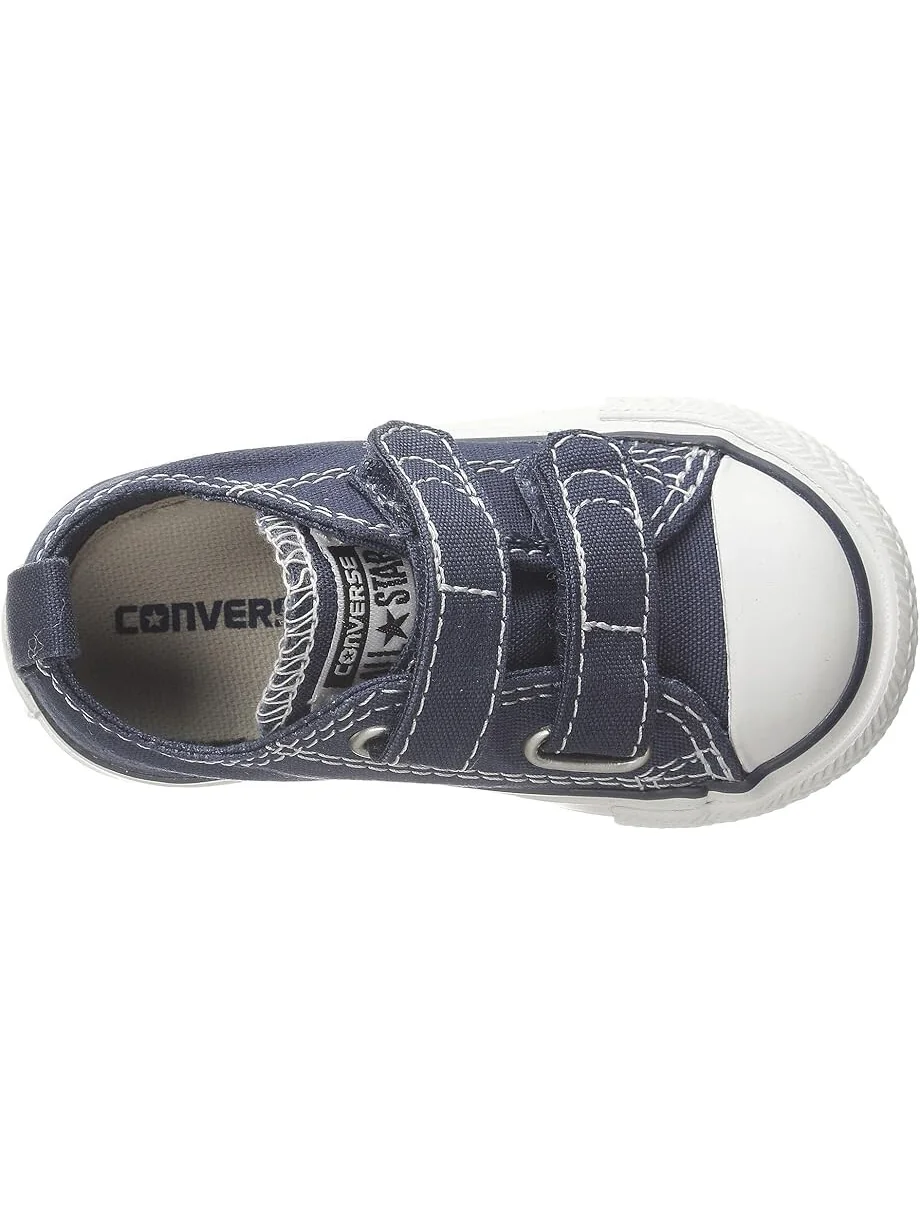 Кроссовки Converse Kids Chuck Taylor 2V Ox — изображение 2 из 7, темно-синий