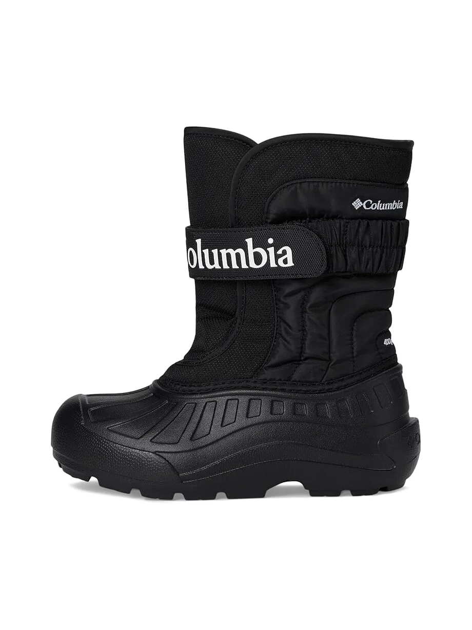 Ботинки Columbia Kids Powderbug Snowlite Strap — изображение 4 из 7, черный/белый