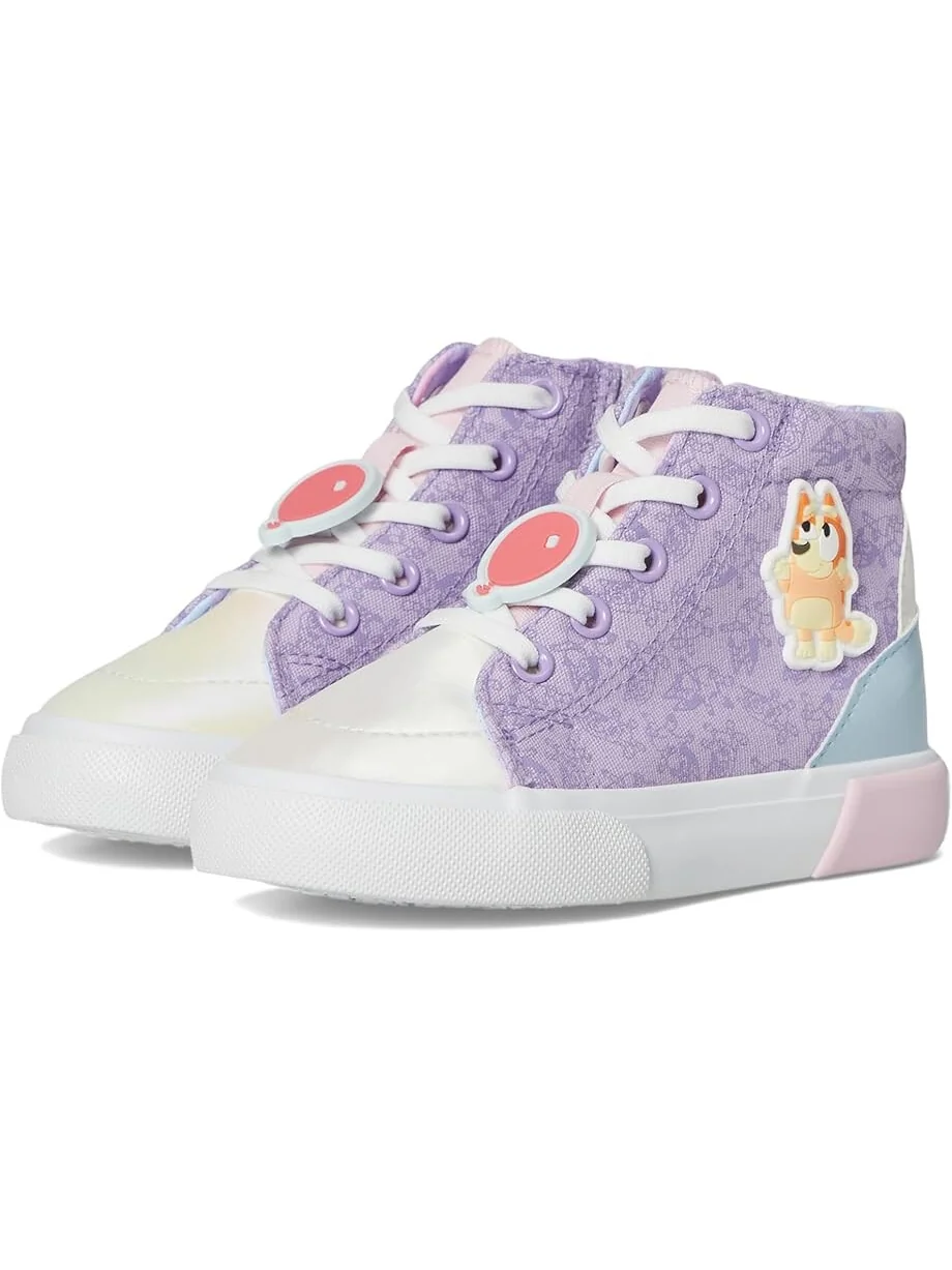 Кроссовки Ground Up Bluey High Top — изображение 1 из 7, фиолетовый