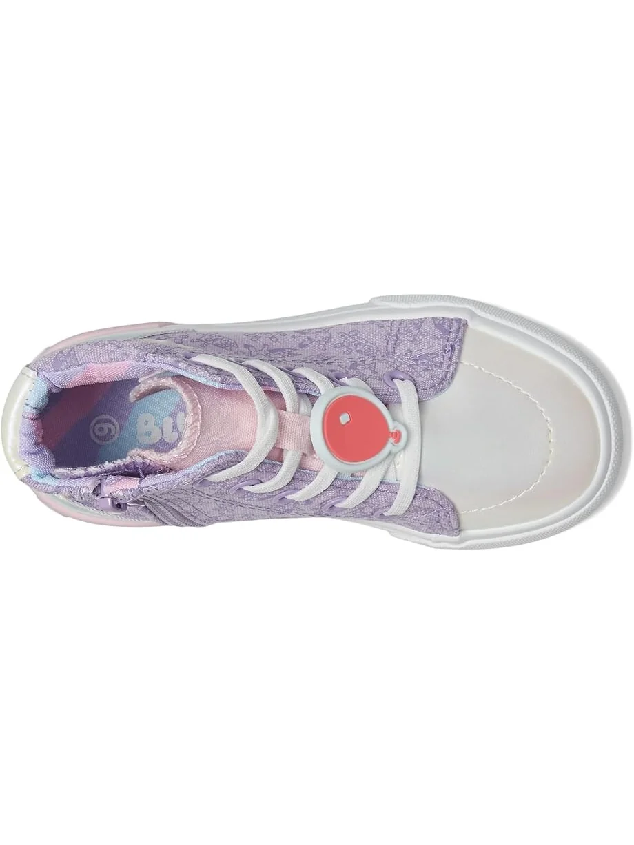 Кроссовки Ground Up Bluey High Top — изображение 2 из 7, фиолетовый