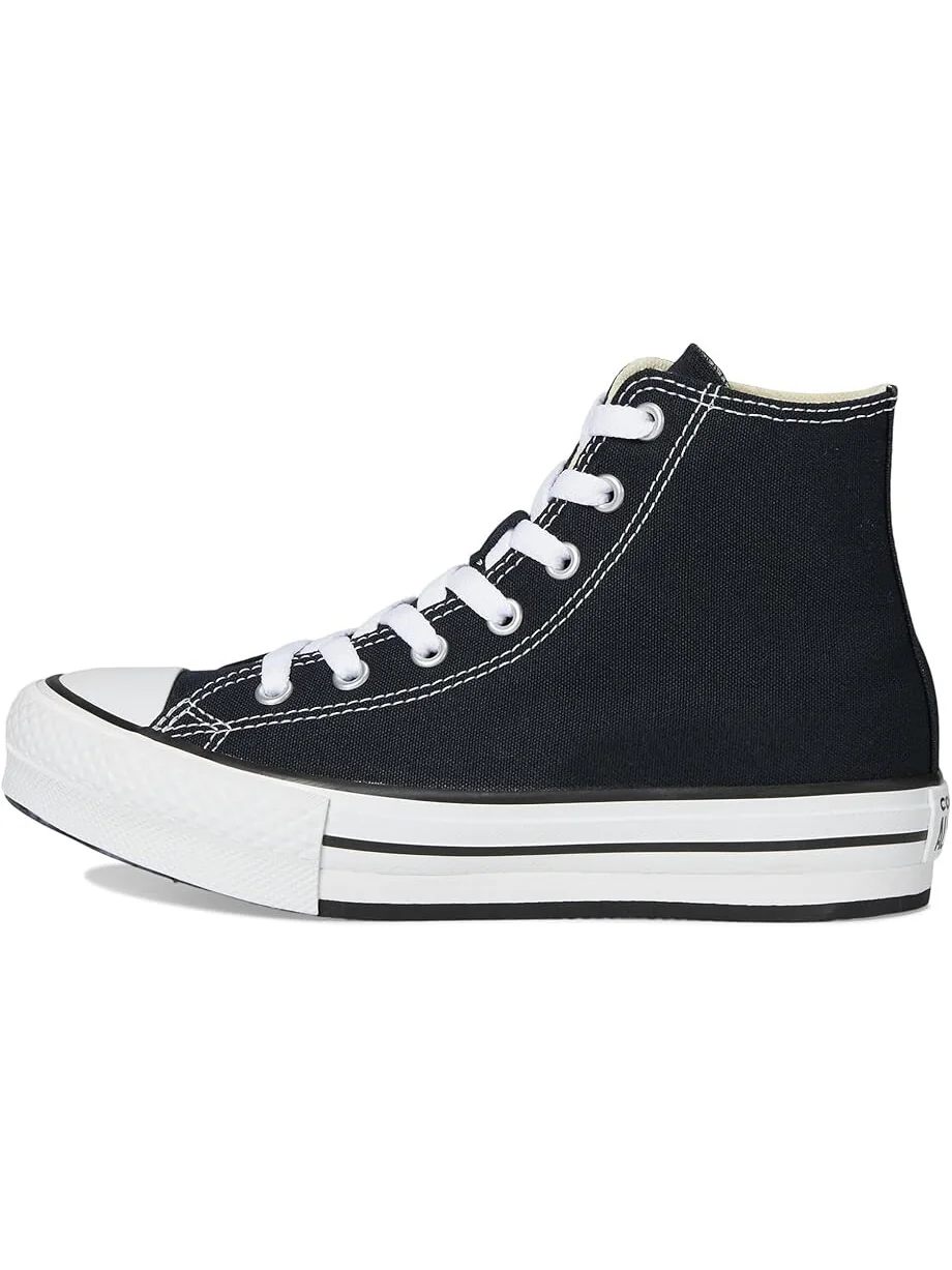Кроссовки Converse Kids Chuck Taylor All Star Eva Lift Platform — изображение 4 из 7, черный/белый/черный