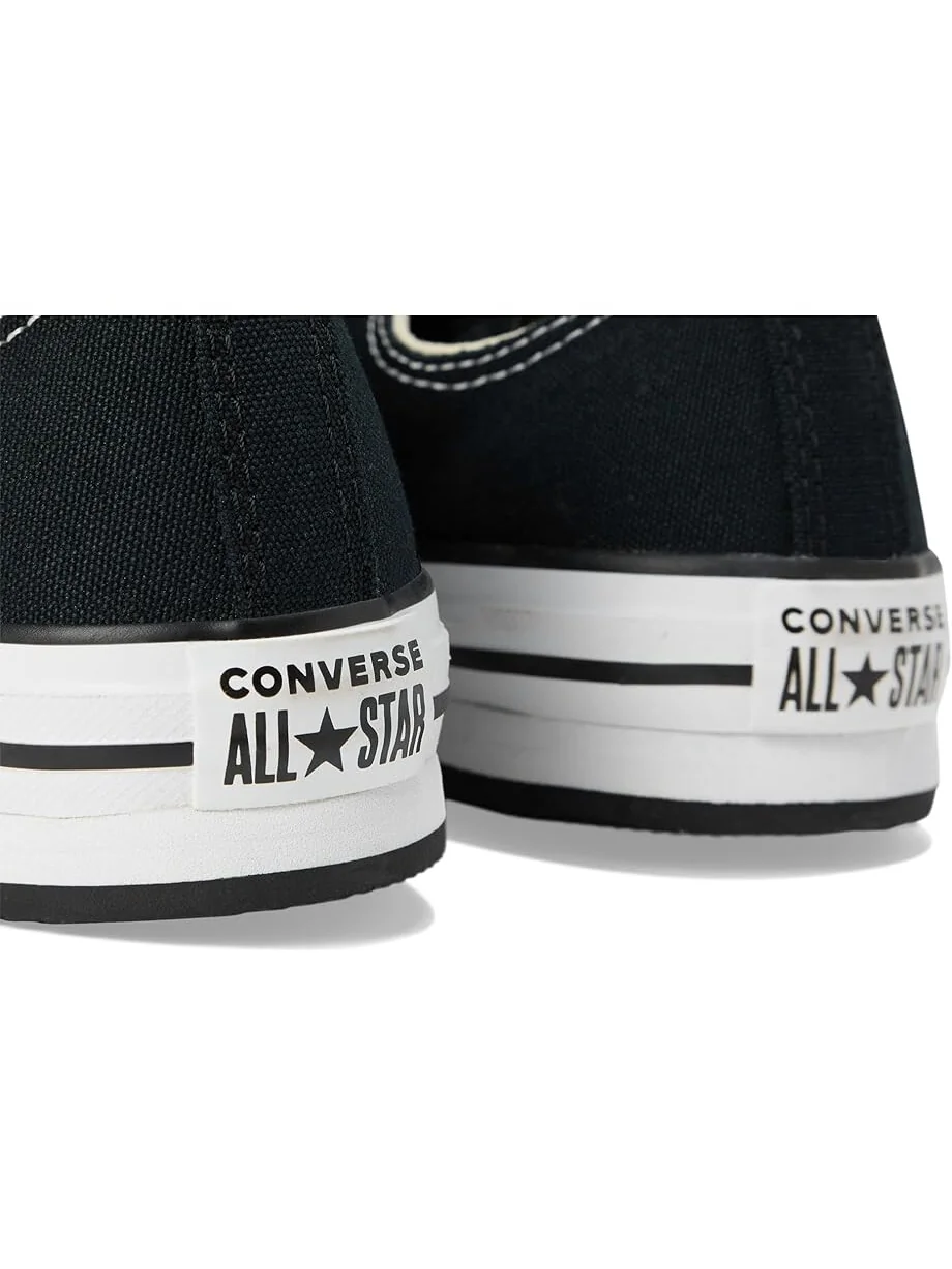 Кроссовки Converse Kids Chuck Taylor All Star Eva Lift Platform — изображение 6 из 7, черный/белый/черный