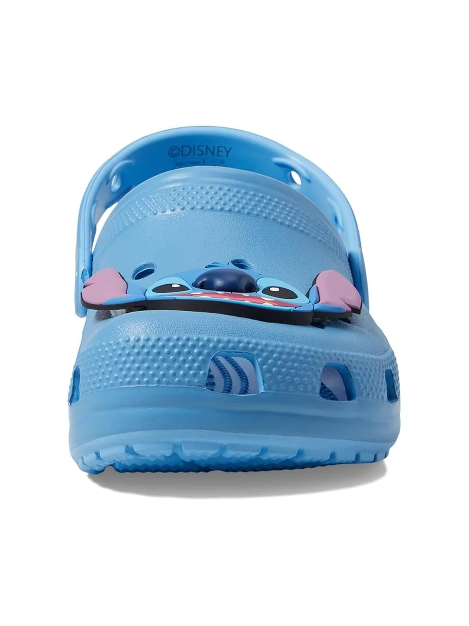 Сабо Crocs Kids Stitch Classic Clog — изображение 2 из 5, голубой