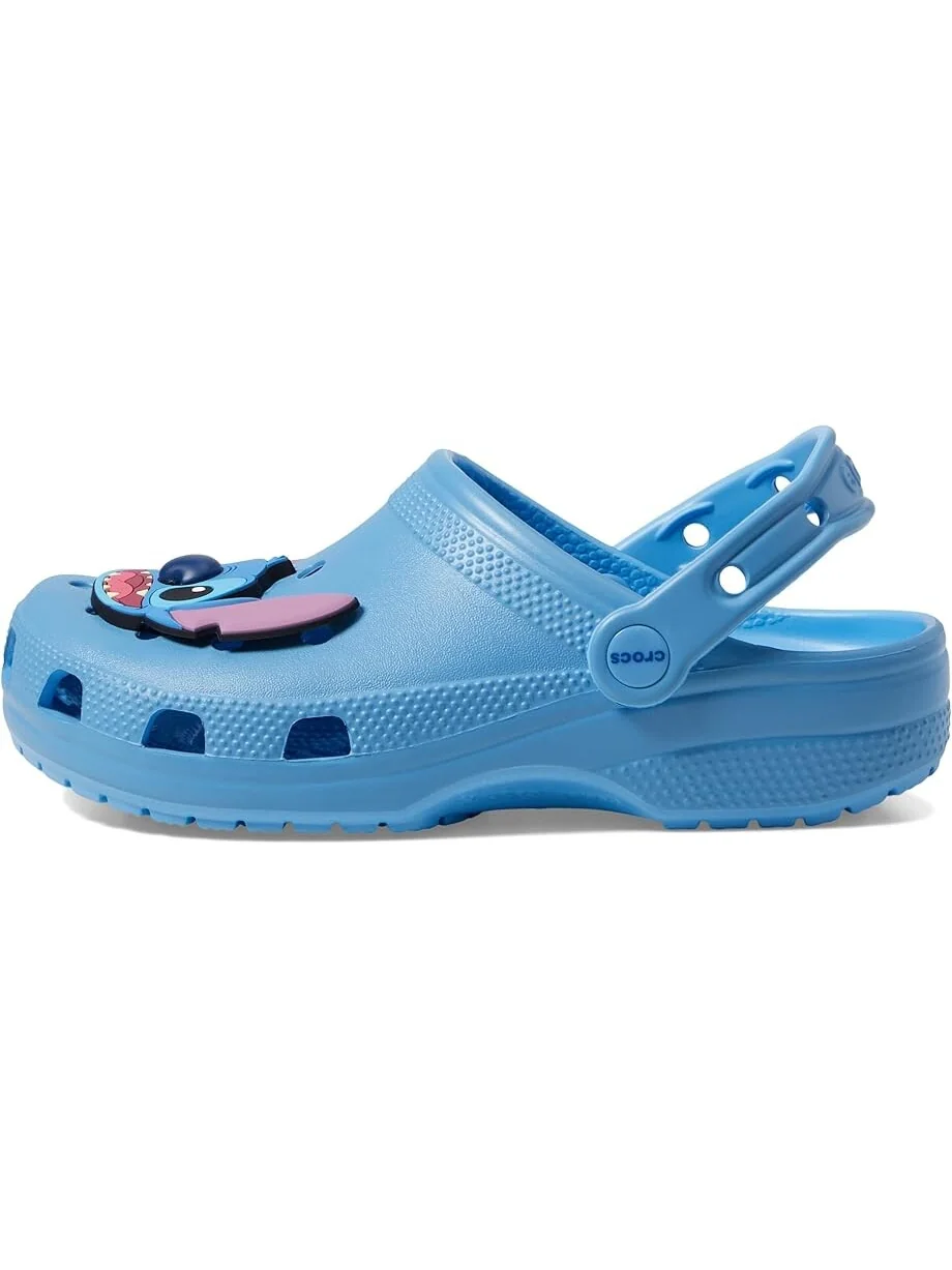 Сабо Crocs Kids Stitch Classic Clog — изображение 4 из 5, голубой