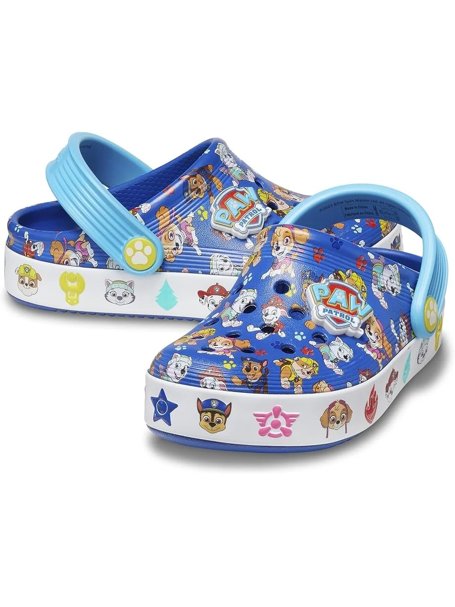 Сабо Crocs Kids Paw Patrol Off Court Clog — изображение 1 из 6, синий