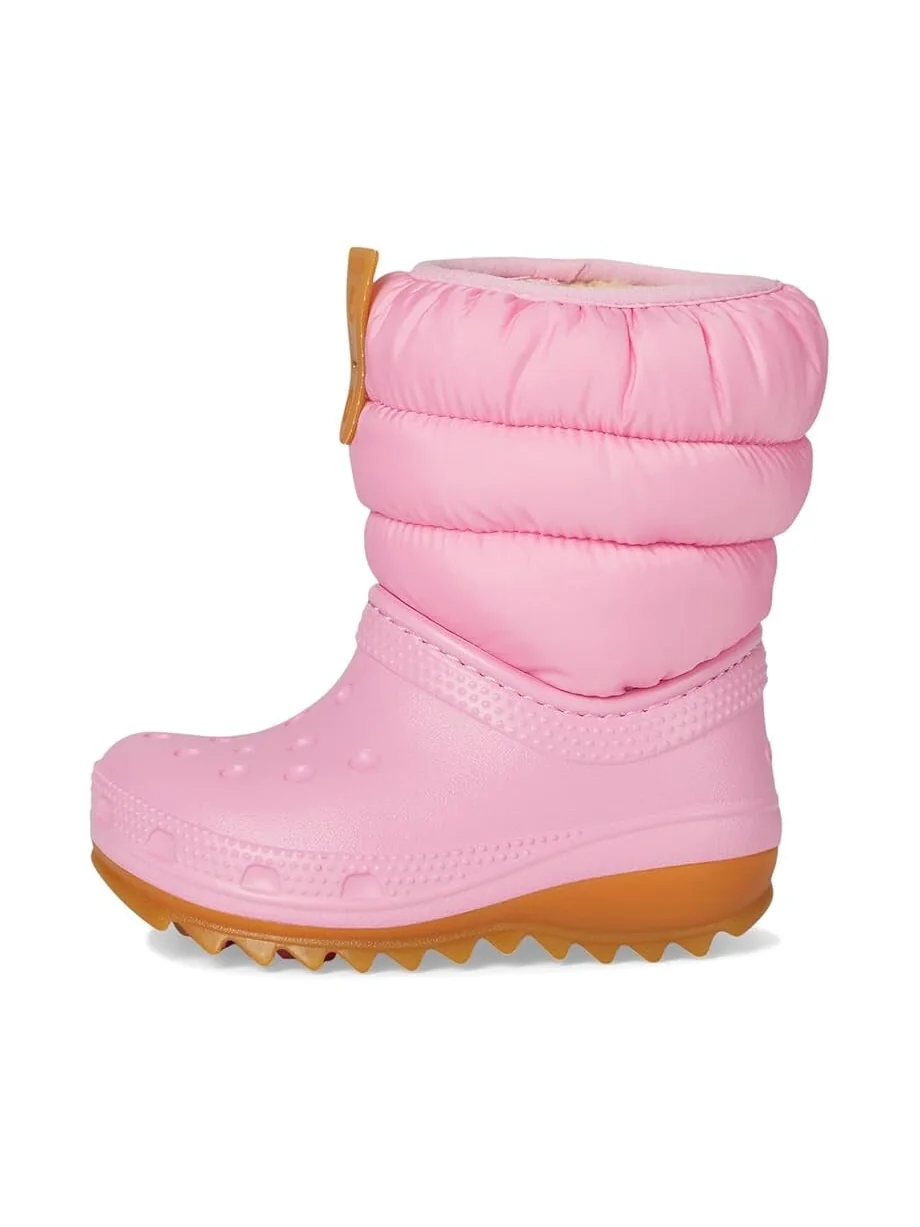 Ботинки Crocs Kids Classic Neo Puff Boot — изображение 4 из 7, розовый