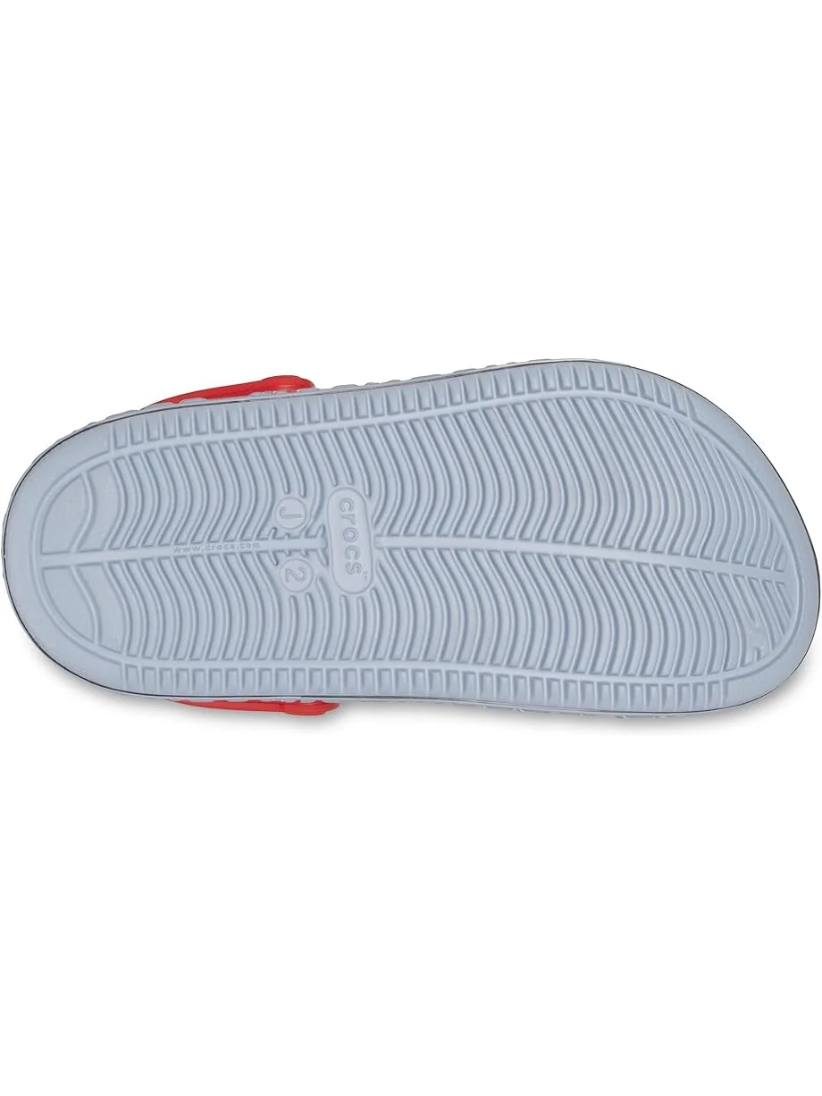Сабо Crocs Kids Avengers Off Court Clogs — изображение 3 из 6, синий серый