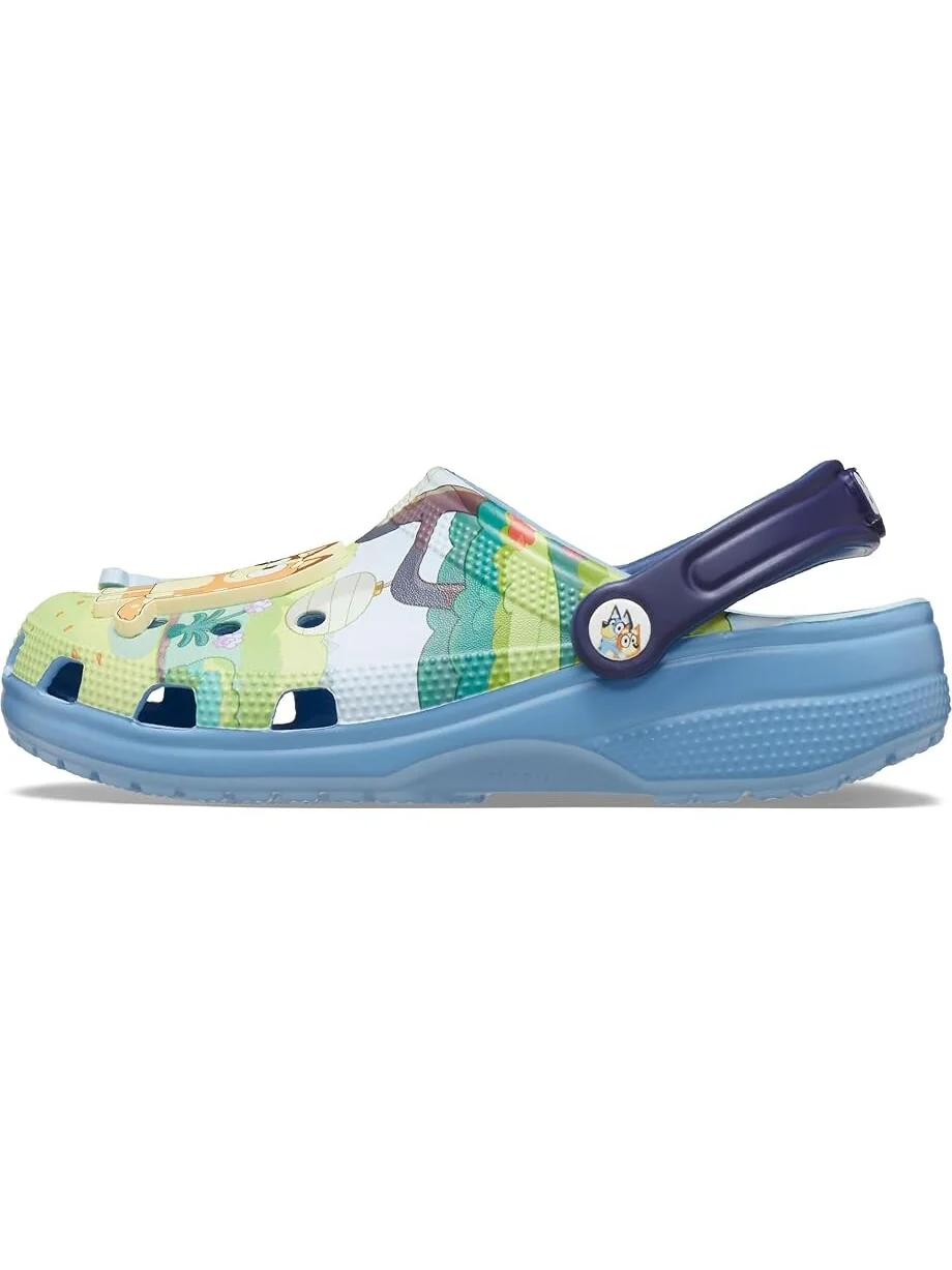 Сабо Crocs Kids Bluey Classic Clogs — изображение 4 из 7, голубой