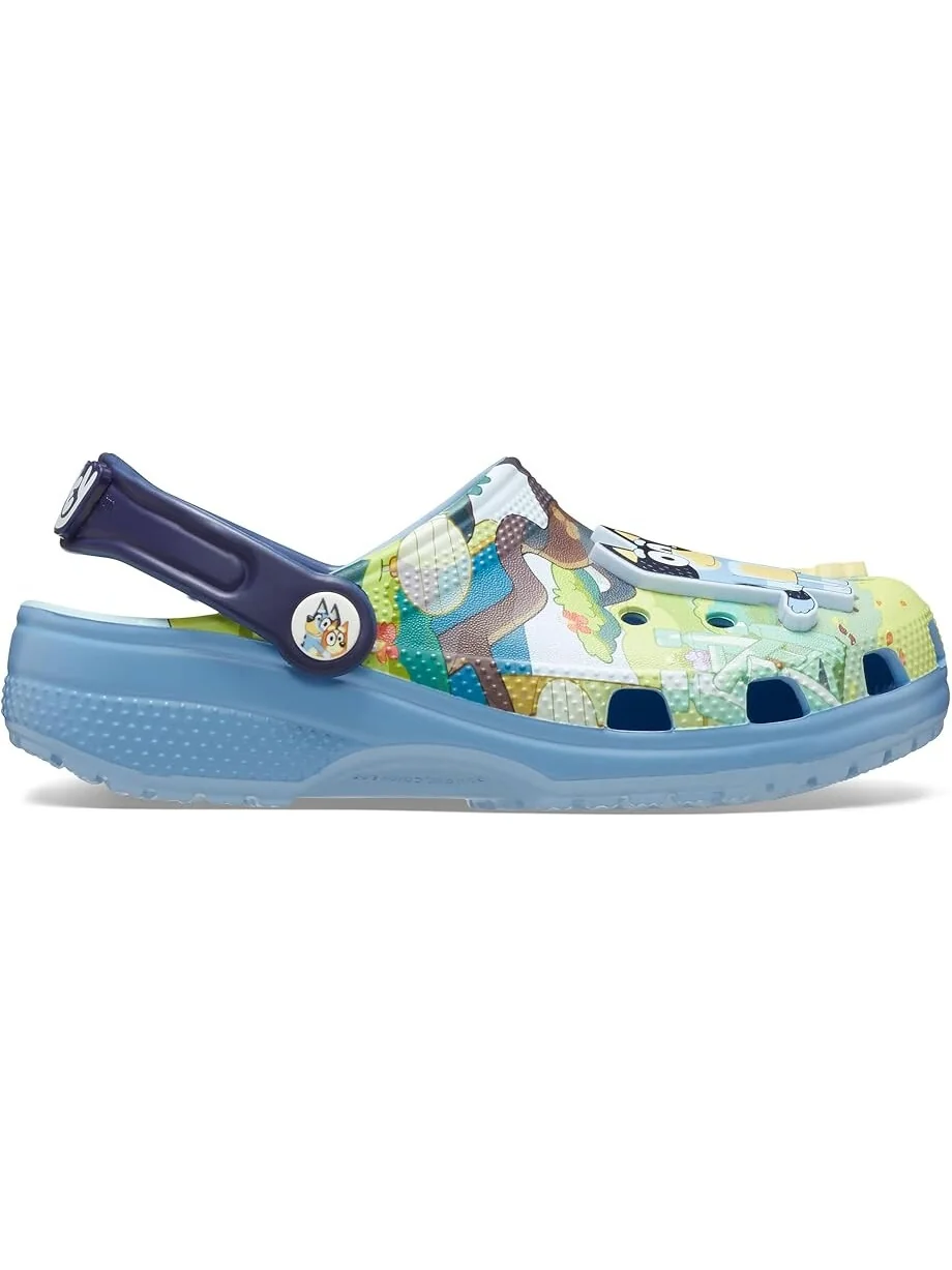 Сабо Crocs Kids Bluey Classic Clogs — изображение 6 из 7, голубой